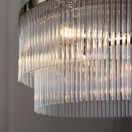 Endon 104113 - Lestenec na verigi MARIETTA 3xE14/7W/230V sijajni krom