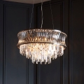 Endon 104530 - Lestenec na verigi 9xE14/6W/230V sijajni krom