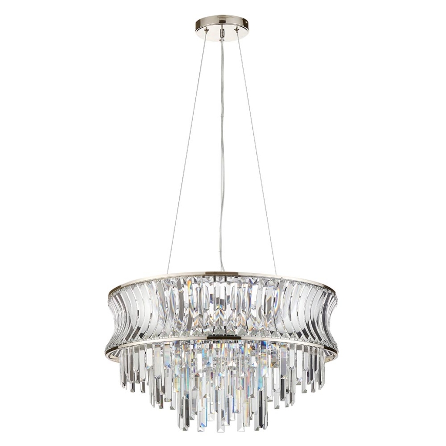 Endon 104530 - Lestenec na verigi 9xE14/6W/230V sijajni krom