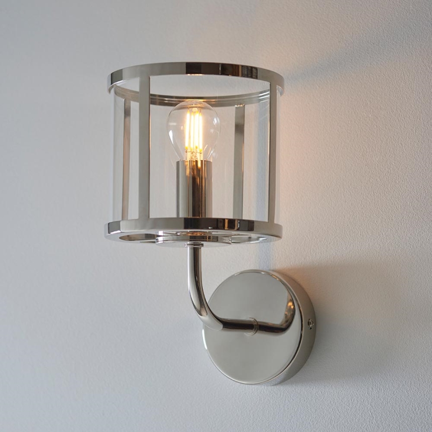Endon 106003 - Stensko svetilo HOPTON 1xE14/7W/230V sijajni krom