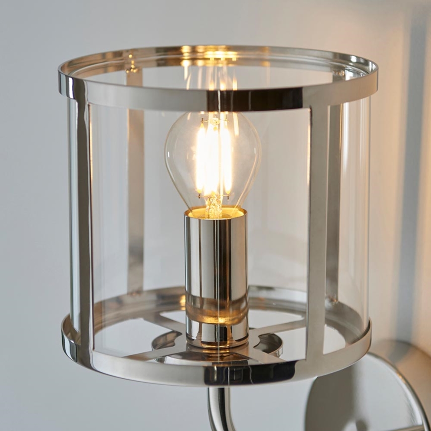 Endon 106003 - Stensko svetilo HOPTON 1xE14/7W/230V sijajni krom