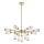 Endon 106256 - Lestenec na drogu TOUR 13xG9/3W/230V medenina