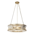 Endon 106811 - Lestenec na verigi 6xE14/6W/230V, zlati