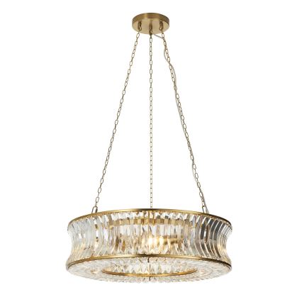 Endon 106811 - Lestenec na verigi 6xE14/6W/230V, zlati