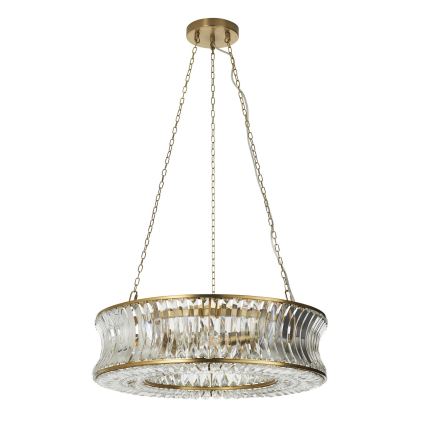 Endon 106811 - Lestenec na verigi 6xE14/6W/230V, zlati