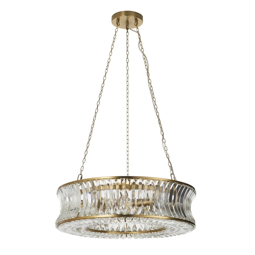 Endon 106811 - Lestenec na verigi 6xE14/6W/230V, zlati