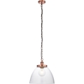 Endon 106895 - Lestenec na verigi HANSEN 1xE27/10W/230V meden