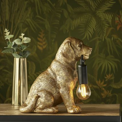 Endon 107364 - Namizna svetilka PUPPY 1xE14/7W/230V zlata