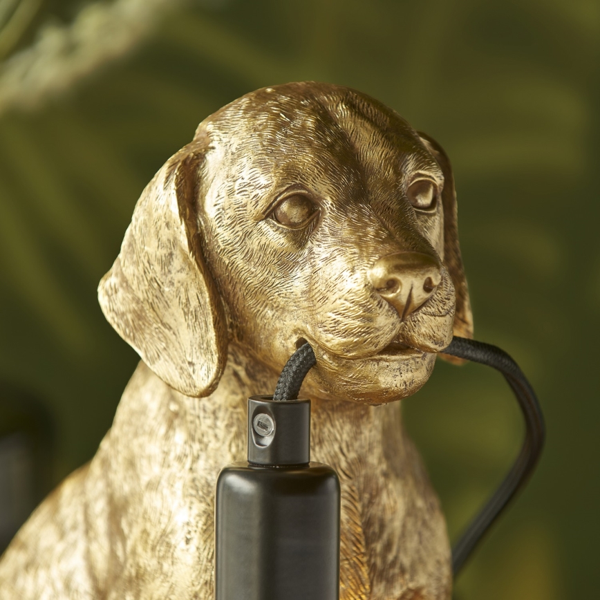 Endon 107364 - Namizna svetilka PUPPY 1xE14/7W/230V zlata