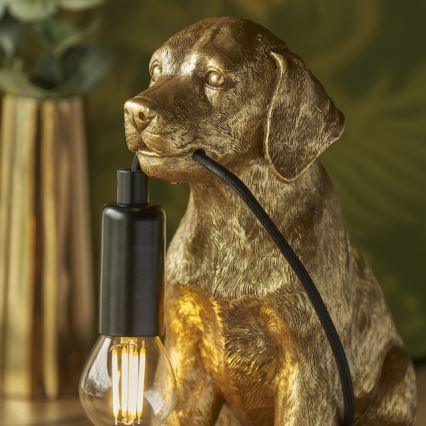 Endon 107364 - Namizna svetilka PUPPY 1xE14/7W/230V zlata