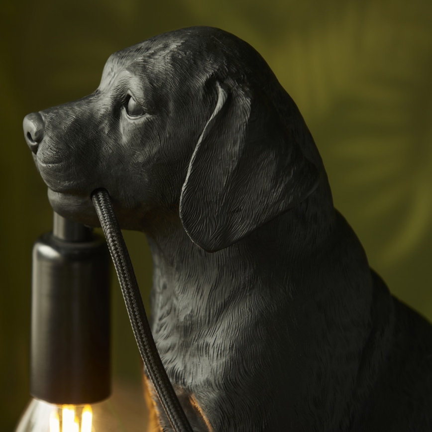 Endon 107365 - Namizna svetilka PUPPY 1xE14/7W/230V črna