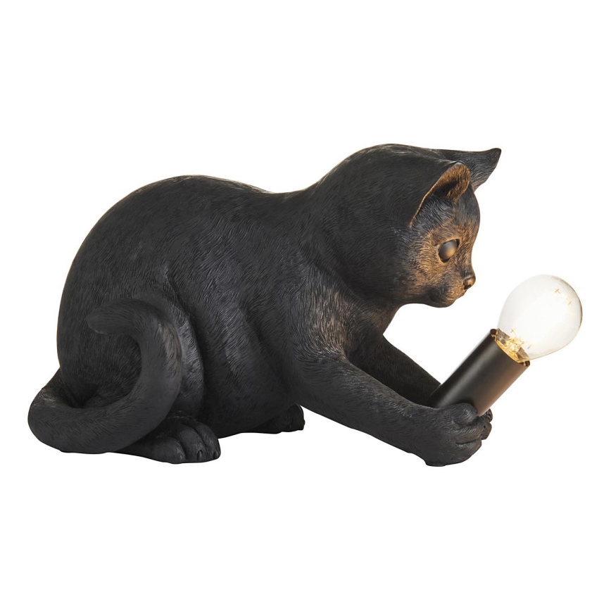 Endon 107390 - Namizna svetilka KITTEN 1xE14/7W/230V črna