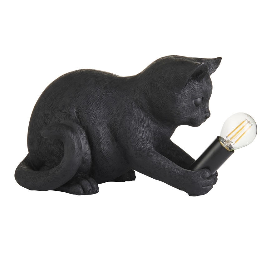 Endon 107390 - Namizna svetilka KITTEN 1xE14/7W/230V črna