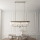 Endon 109058 - Lestenec na verigi 4xE14/6W/230V sijajni krom