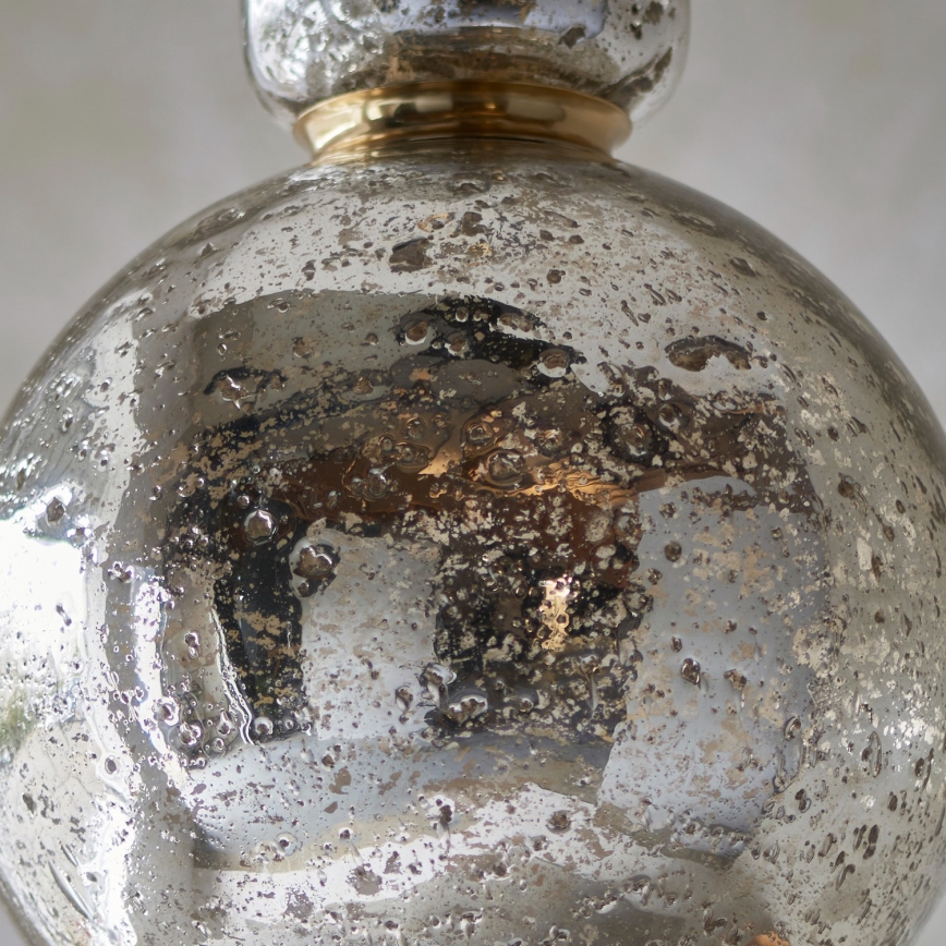 Endon 111336 - Viseča svetilka s kablom 1xE27/10W/230V zlata/dimna črna