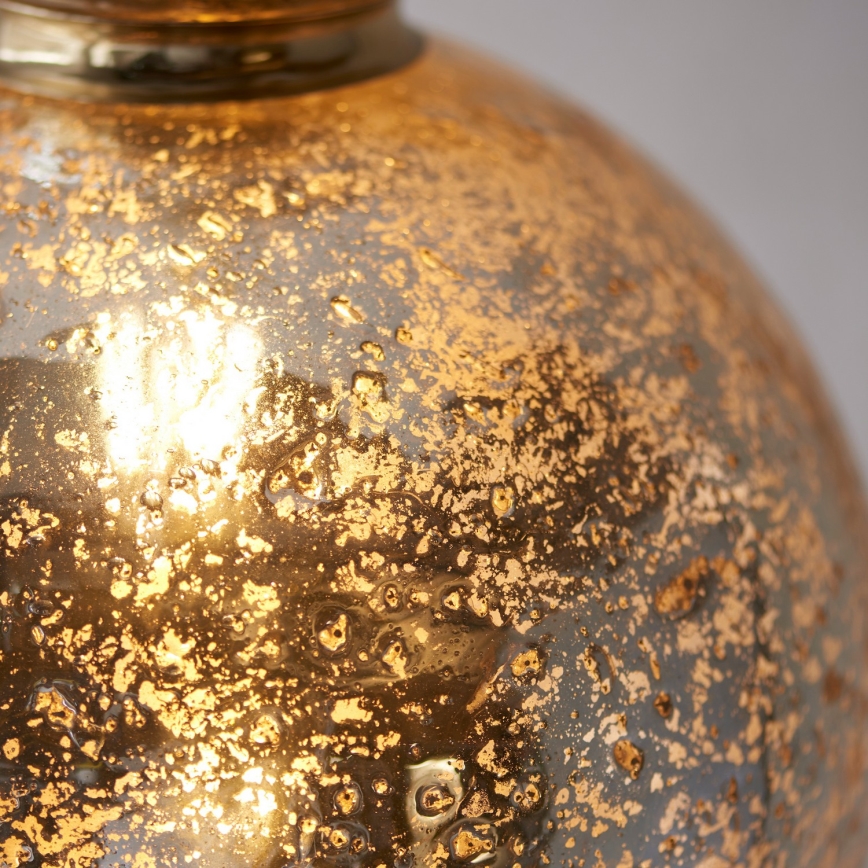 Endon 111336 - Viseča svetilka s kablom 1xE27/10W/230V zlata/dimna črna