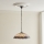 Endon 111985 - Lestenec na verigi Tiffany HUTCHINSON 3xE27/10W/230V premer 50 cm