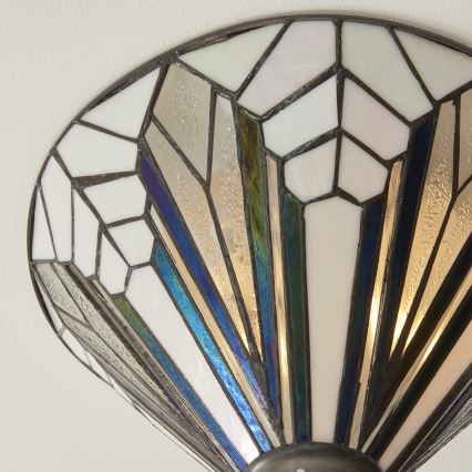 Endon 112191 - Stropna svetilka Tiffany ASTORIA 2xE27/60W/230V premer 40 cm