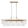Endon 112573 - Lestenec na verigi MARIETTA 4xE14/6W/230V medenina/prozorna