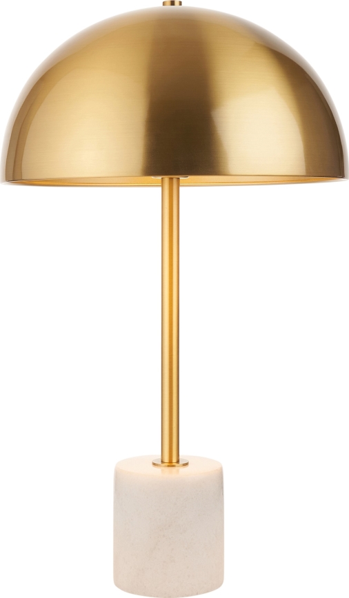 Endon 114210 - Namizna svetilka BERTOIA 1xE14/7W/230V iz medenine
