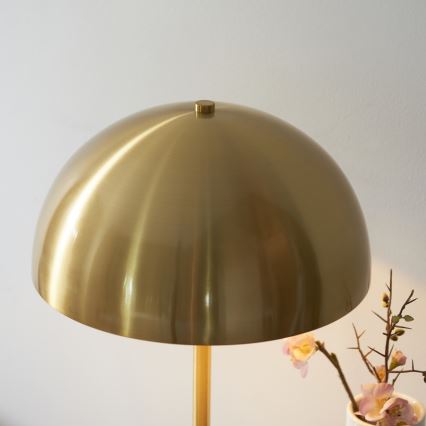 Endon 114210 - Namizna svetilka BERTOIA 1xE14/7W/230V iz medenine