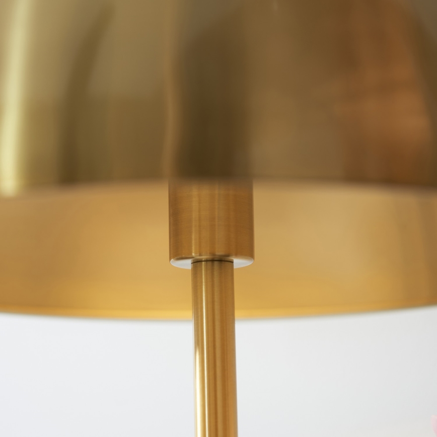 Endon 114210 - Namizna svetilka BERTOIA 1xE14/7W/230V iz medenine