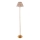 Endon 114785 - LED Zatemnitvena polnilna talna svetilka BURLEY LED/1,5W/5V 3600 mAh medenina/siva