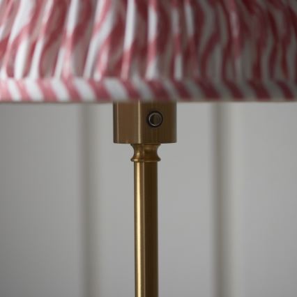 Endon 114786 - LED Zatemnitvena polnilna talna svetilka BURLEY LED/1,5W/5V medenina/roza