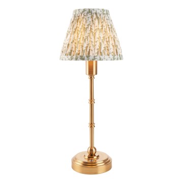Endon 114800 - LED Zatemnitvena polnilna namizna svetilka BURLEY LED/1,5W/5V medenina/zelena