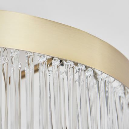 Endon 119109 - Stropni lestenec CLERMONT 3xE14/6W/230V medenina