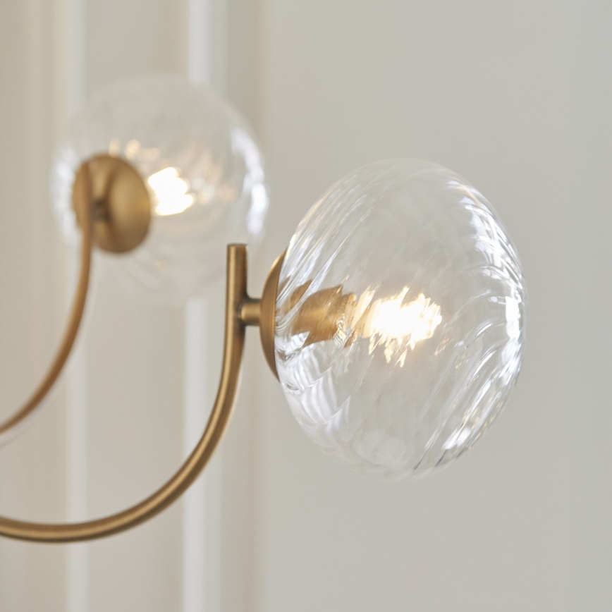 Endon 119210 - Lestenec na drogu HAGUE 5xG9/5W/230V medenina