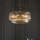 Endon 119456 - Lestenec na verigi RIDGETON 8xE14/7W/230V mesing