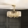 Endon 119609 - Lestenec VISCONTI na drogu 3xE14/6W/230V medenina