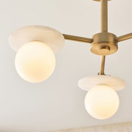 Endon 120036 - Stropni lestenec na drogu CERCHIO 3xG9/5W/230V medenina