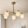 Endon 120037 - Lestenec na palici CERCHIO 5xG9/5W/230V medenina