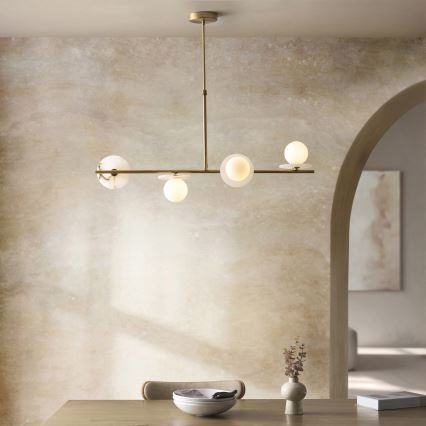 Endon 120038 - Lestenec na drogu CERCHIO 4xG9/5W/230V medenina