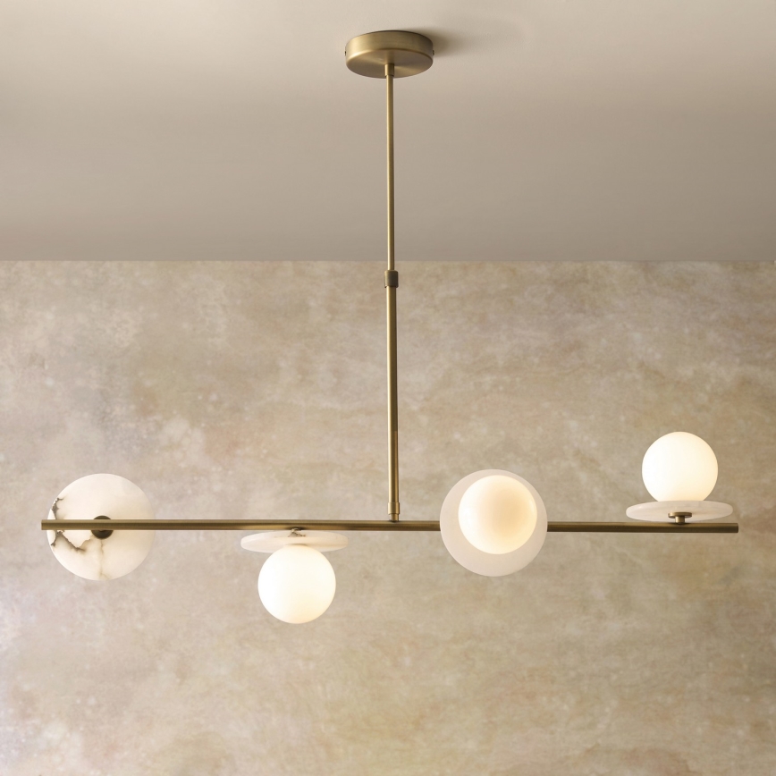 Endon 120038 - Lestenec na drogu CERCHIO 4xG9/5W/230V medenina