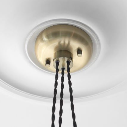 Endon 120648 - Lestenec na kablu 3xE27/10W/230V medenina