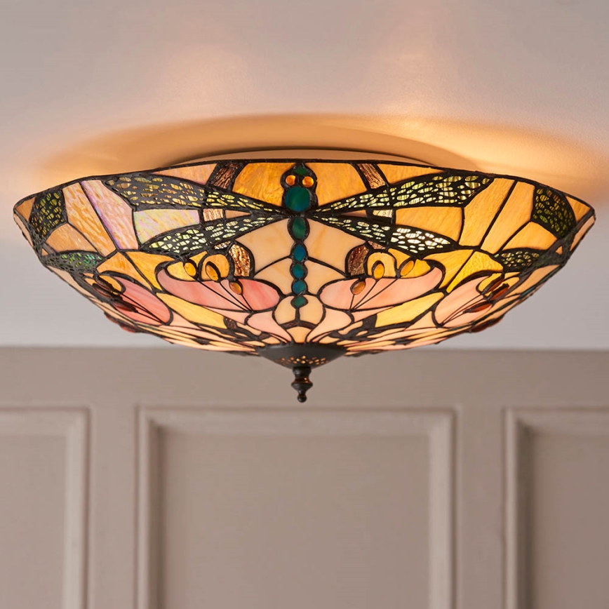 Endon 63922 - Stropna svetilka ASHTON 2xE27/60W/230V pr. 45 cm