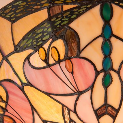 Endon 63922 - Stropna svetilka Tiffany ASHTON 2xE27/60W/230V Ø 45 cm