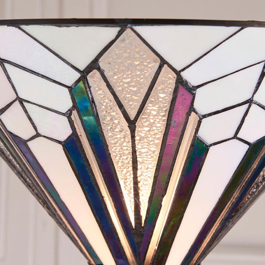 Endon 63933 - Stoječa svetilka Tiffany ASTORIA 1xE27/60W/230V premer 40 cm