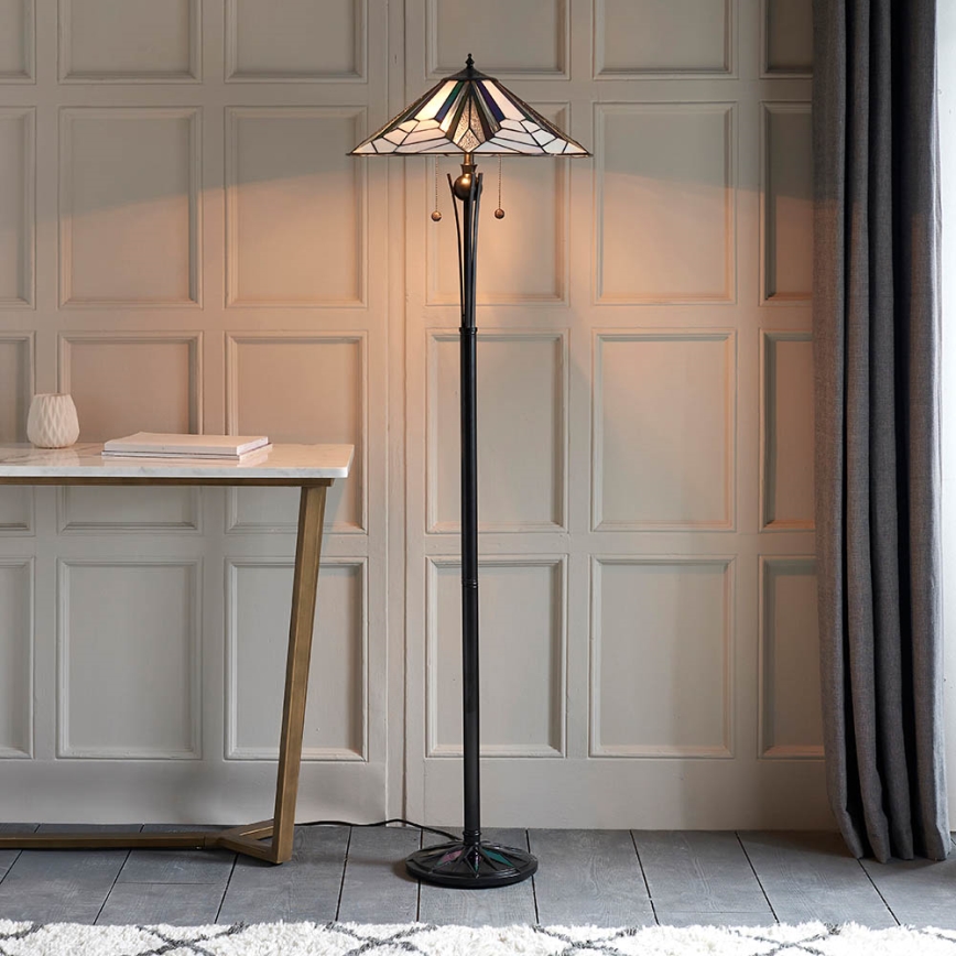 Endon 63934 - Talna svetilka ASTORIA 2xE27/60W/230V pr. 48 cm