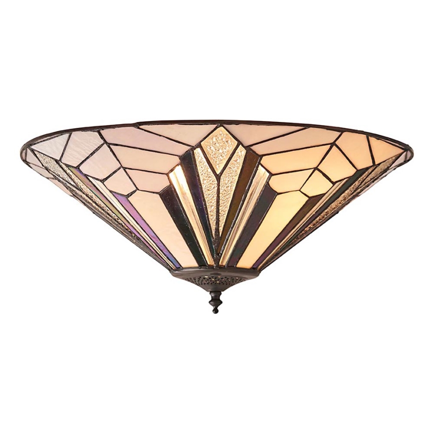 Endon 63935 - Stropna svetilka ASTORIA 2xE27/60W/230V pr. 48 cm
