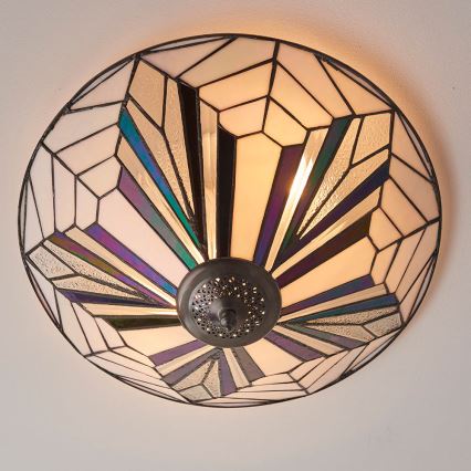 Endon 63935 - Stropna svetilka ASTORIA 2xE27/60W/230V pr. 48 cm
