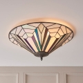 Endon 63935 - Stropna svetilka Tiffany ASTORIA 2xE27/60W/230V premer 48 cm