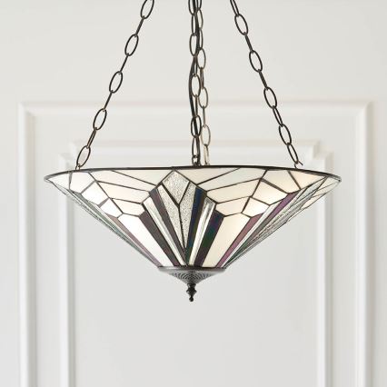 Endon 63936 - Lestenec na verigi ASTORIA 3xE27/60W/230V pr. 48 cm