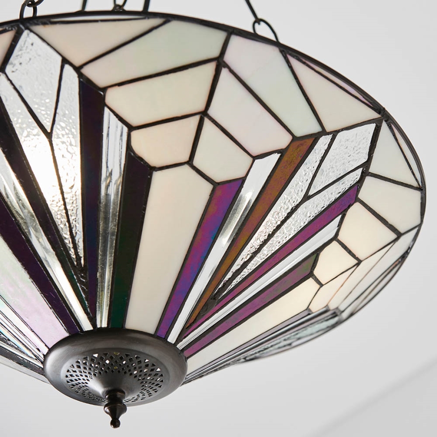 Endon 63936 - Lestenec na verigi ASTORIA 3xE27/60W/230V pr. 48 cm