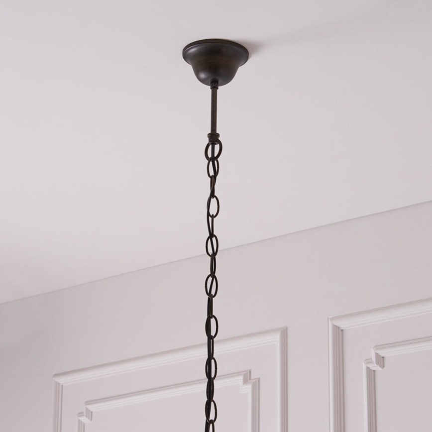 Endon 63937 - Lestenec na verigi ASTORIA 1xE27/60W/230V pr. 40 cm