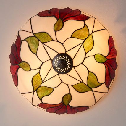 Endon 63960 - Stropna svetilka BOTANICA 2xE27/60W/230V premer 45 cm