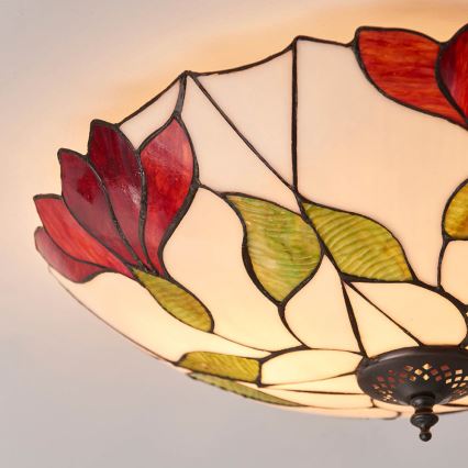 Endon 63960 - Stropna svetilka BOTANICA 2xE27/60W/230V premer 45 cm